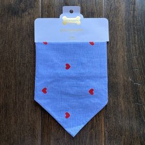 J.Crew Heart Dog Bandana